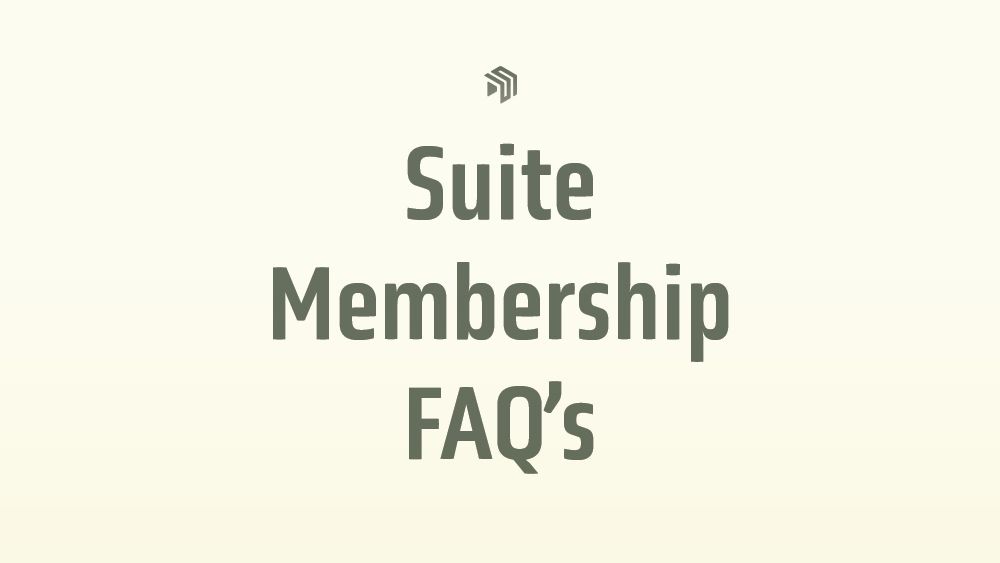 Native Space Suite Membership FAQ's