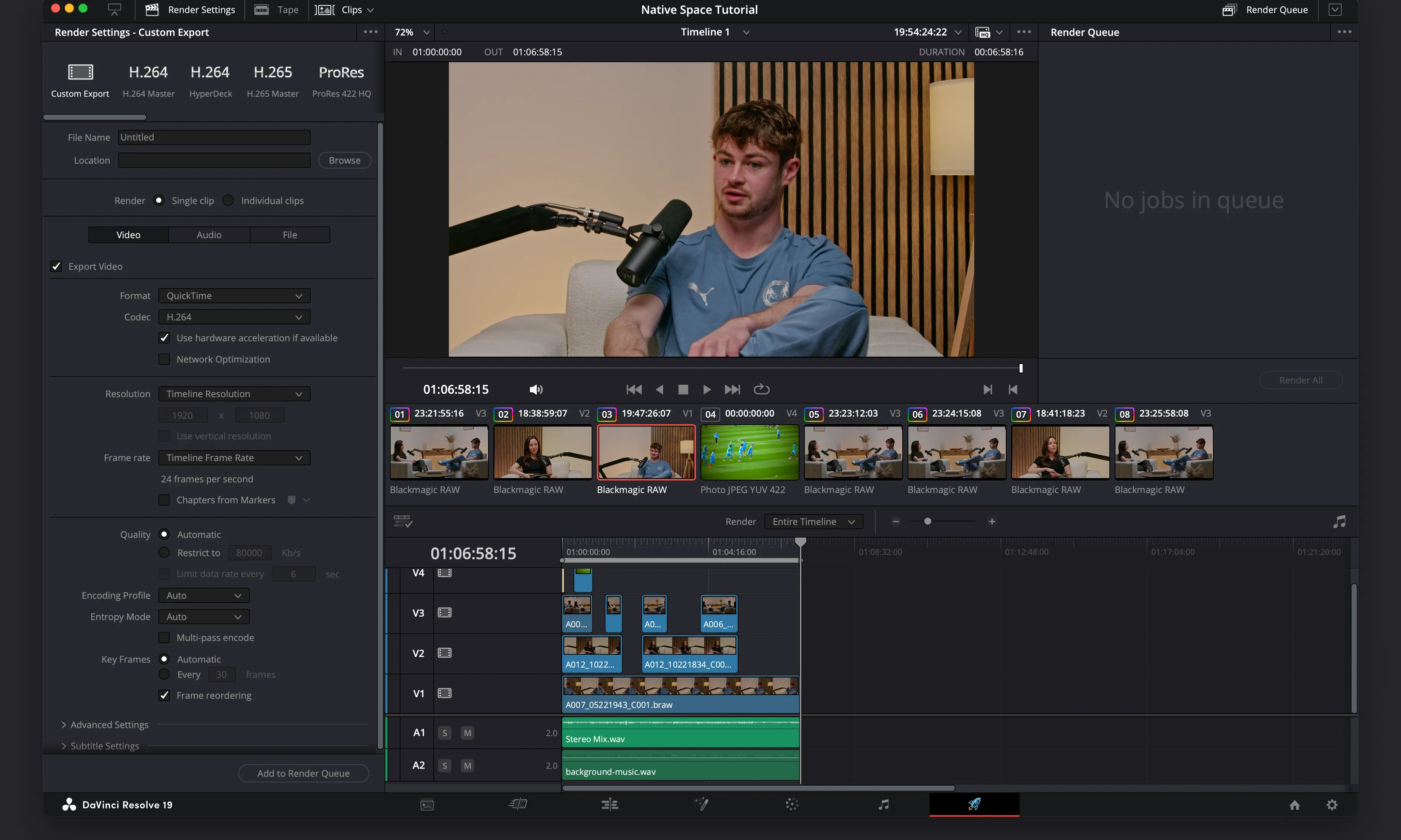 davinci resolve tutorial