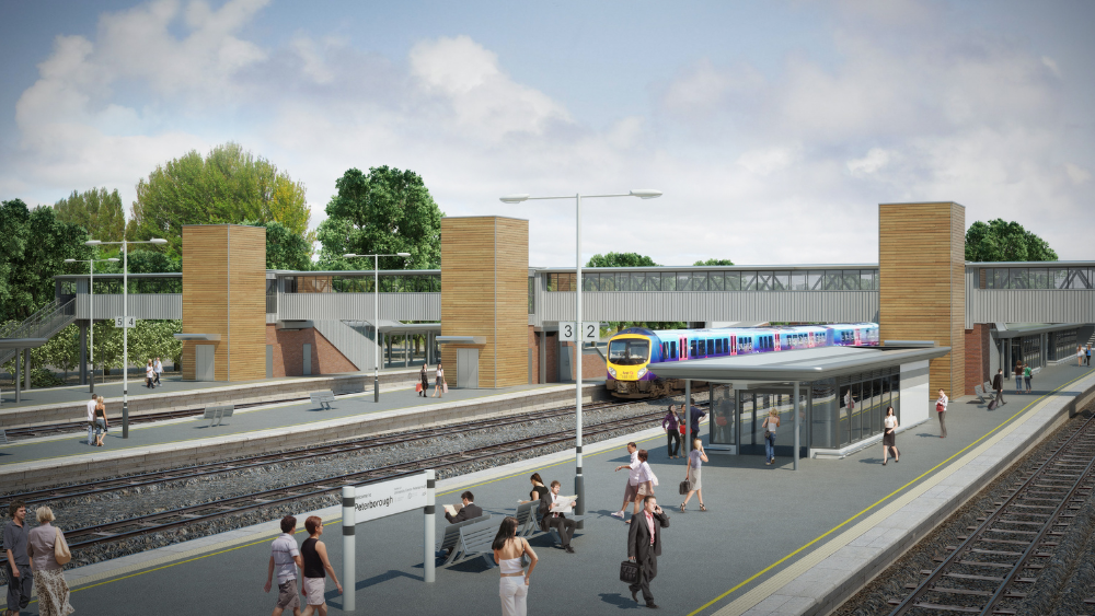 An Office Near Peterborough Station: A Base on the East Coast Main Line
