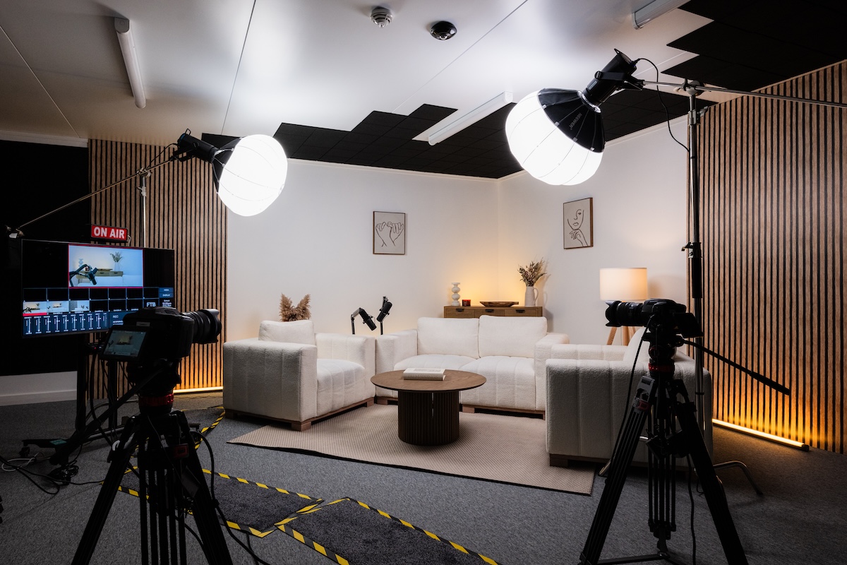 Podcast and content studio at Native Space